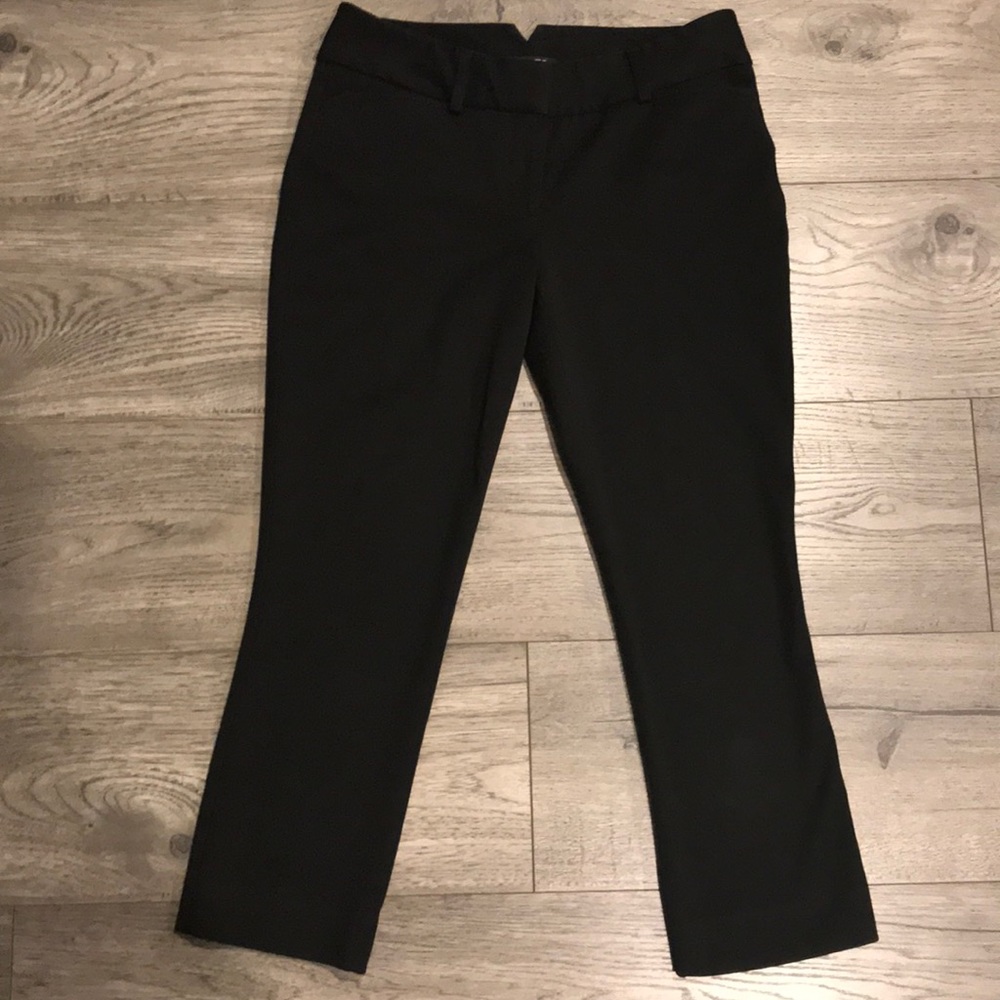 Black express dress capris size 00